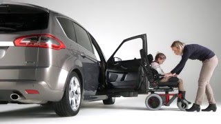 Child transfer from wheelchair to car [upl. by Cowey31]