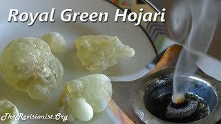 Boswellia Sacra Royal Hojari Green Frankincense Taste Test amp Scent Profile [upl. by Caspar]