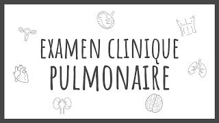 Sémiologie Générale  Examen Pulmonaire [upl. by Ellicul]