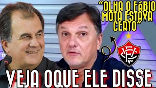 MAURO CEZAR RASGOU ELOGIOS AO VITÓRIA [upl. by Jerroll91]