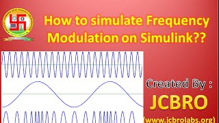 How to generate FM Modulation using Simulink [upl. by Gaultiero995]