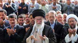 Ayatullah Khamenei Leads Eid Prayers 2014 [upl. by Meeharb]