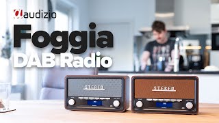 Audizio Foggia Retro DAB Radio Grey amp Copper [upl. by Anadroj]