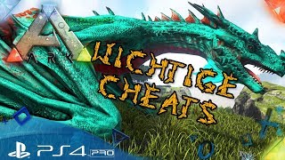 ARK PS4 🇩🇪 Die wichtigsten Cheats  Let´s Play ARK Survival Evolved Server Deutsch [upl. by Mitchiner506]