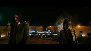 John wick 3dog fight scene2019 [upl. by Ledif]