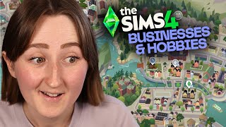 EVERYTHING in The Sims 4 Businesses amp Hobbies Streamed 22825 [upl. by Bevan]