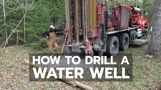 Watch a Water Well Being Drilled [upl. by Rosana]