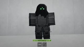 Roblox Payday 3 Cloaker Avatar Build [upl. by Bergerac]