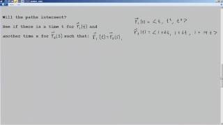 Particle collision and path intersection [upl. by Cochard]