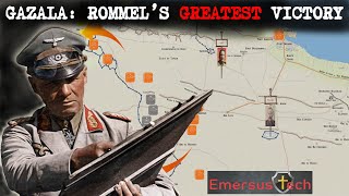 The Battle of Gazala Rommels Greatest Victory [upl. by Atinomar]