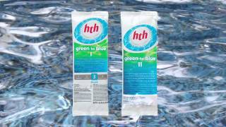 How to Shock Your Pool with HTH Green to Blue Shock Treatment [upl. by Matheny]