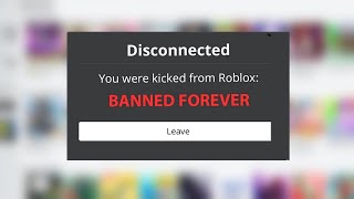 Playing Roblox Games That BAN You [upl. by Htezil]