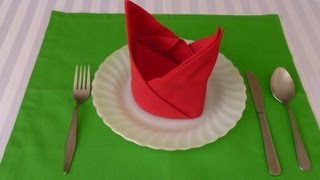 Napkin Folding  The Crown [upl. by Namar]