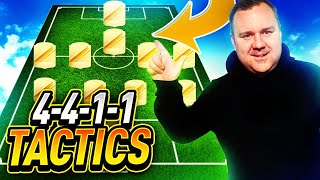 EAFC 24  The Best 4411 Custom Tactics  Player Instructions [upl. by Lienet]