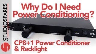 Why do I need power conditioning  Studiospares CP81 Power Conditioner [upl. by Yajet]