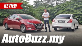 2020 Nissan Almera 10 Turbo VLT review  AutoBuzzmy [upl. by Anoiuq]