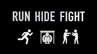 RUN HIDE FIGHT  Active Attacker Training  Wayne State University [upl. by Aehtla742]