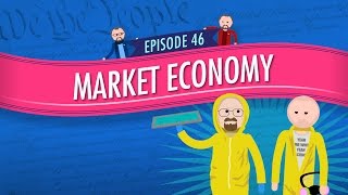 Market Economy Crash Course Government and Politics 46 [upl. by Airdnaz]