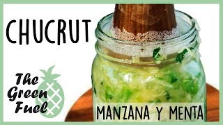 Chucrut De Col Con Manzana Y Menta Superalimento Fermentado  The Green Fuel [upl. by Aufmann797]