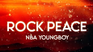 NBA YoungBoy  Slowed Rock Peace Lyrics [upl. by Apollo574]