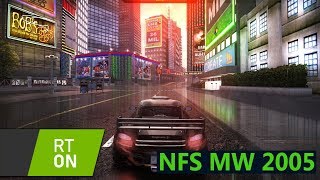 Need For Speed Most Wanted 2005 Simulated Ray Tracing Graphics  NFSMW Mod [upl. by Yrrac]