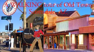 Old Town Scottsdale Winter destination Travel spots in America Az living [upl. by Gusti]