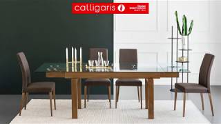 Hyper Extendable Dining Table CS416XR from Calligaris [upl. by Anelet]