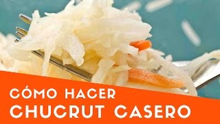 Como hacer el chucrut receta básica [upl. by Iznekcam]