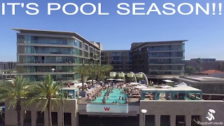 Its Pool Season W Hotel in Scottsdale Arizona [upl. by Atiz]