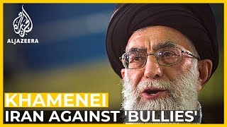 Khamenei Last night we slapped the US in the face [upl. by Seyer769]