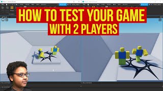 How To Test Your Game With 2 Players In Roblox [upl. by Tertius272]