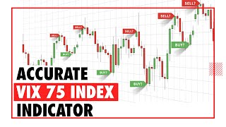 Vix 75 indicator  Best indicator for volatility 75 index [upl. by Otrevlig81]