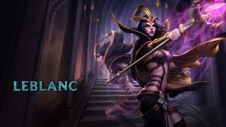 Presezon prezentarea campionului LeBlanc  Gameplay – League of Legends [upl. by Aikenahs]