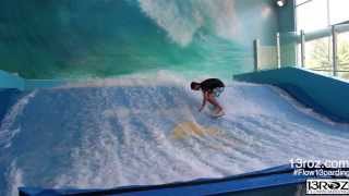 Guy doing crazy tricks on the flowrider contest [upl. by Julee646]