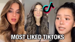 TOP 50 Most Liked TikToks of All Time 2022 [upl. by Koralie]