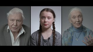 David Attenborough and Greta Thunbergs plea for the planet [upl. by Romilly301]