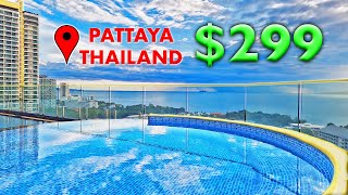 Affordable Luxury  Pattaya Thailand Condo Tour [upl. by Tdnerb354]