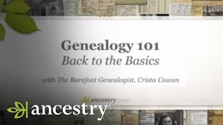 Back to the Basics Genealogy 101  Ancestry [upl. by Luane]