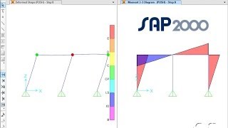 SAP2000  21 Static Pushover Analysis Watch amp Learn [upl. by Keener]