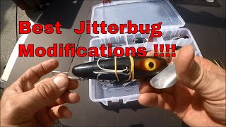 Best Jitterbug Lure Modifications [upl. by Ethelstan284]