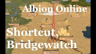 Albion Online  Caerleon to Bridgewatch fast almost safely [upl. by Mandi]