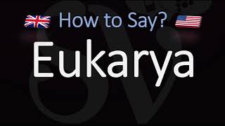 How to Pronounce Eukarya CORRECTLY Meaning amp Pronunciation [upl. by Enivid264]