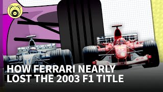 Chain Bear explains How a rule change swung the 2003 F1 title fight [upl. by Pebrook34]