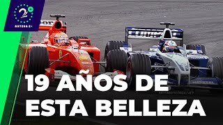 Montoya vs Schumacher Un sobrepaso para la historia [upl. by Stanzel]