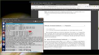 Lab03 SEED 10 Environment Variable and SetUID Program Lab Part2 [upl. by Eesdnil214]