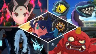 Yokai Watch 4  All Bosses Main Story [upl. by Giza196]