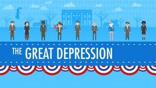 The Great Depression Crash Course US History 33 [upl. by Airot804]