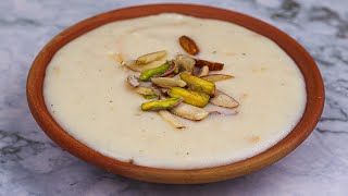 Firni  Phirni Recipe With Perfect Measurements Ready in 10 MinutesRice Pudding  Easy Dessert [upl. by Weiser501]