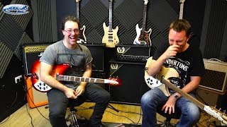 Rickenbacker 330 vs 360 Overview amp Giggles [upl. by Krum]