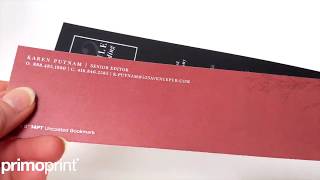 Uncoated Card Stock vs Matte Card Stock  Primoprint [upl. by Yecniuq71]